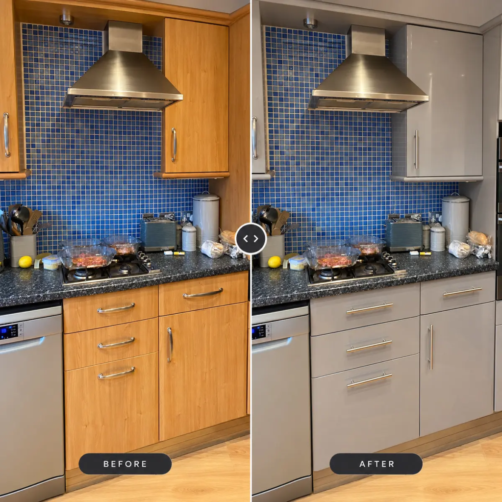 grey-mid-gloss-kitchen