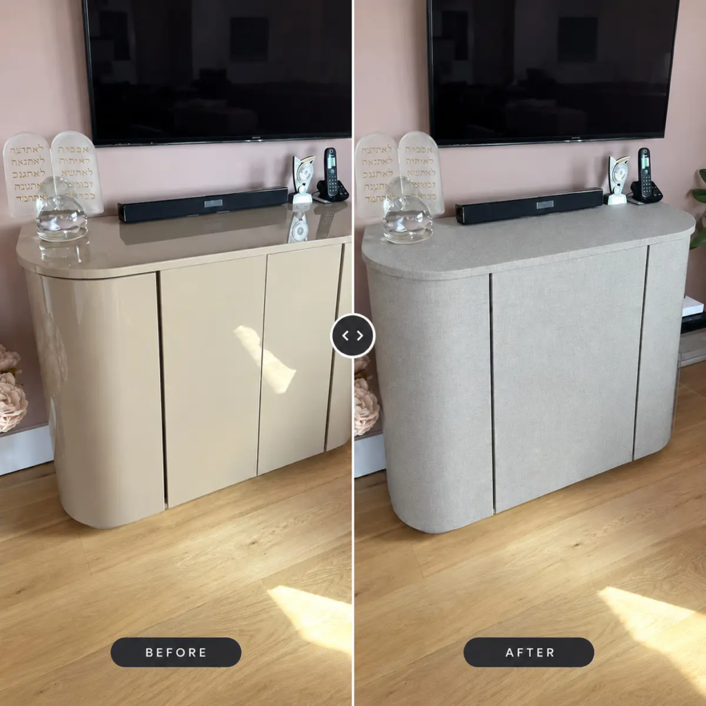 light-grey-linen-fabric-sideboard